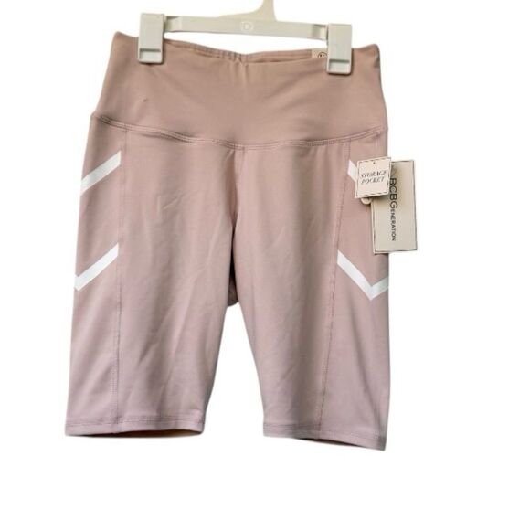 BCBGeneration Pink Bike Shorts Sleek Fit - Picture 11 of 11